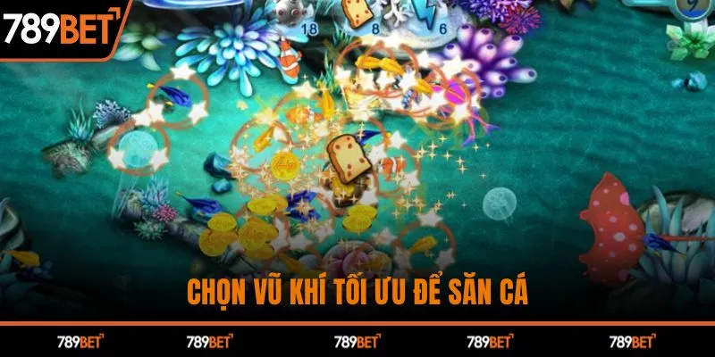Chọn vũ khí tối ưu để săn cá